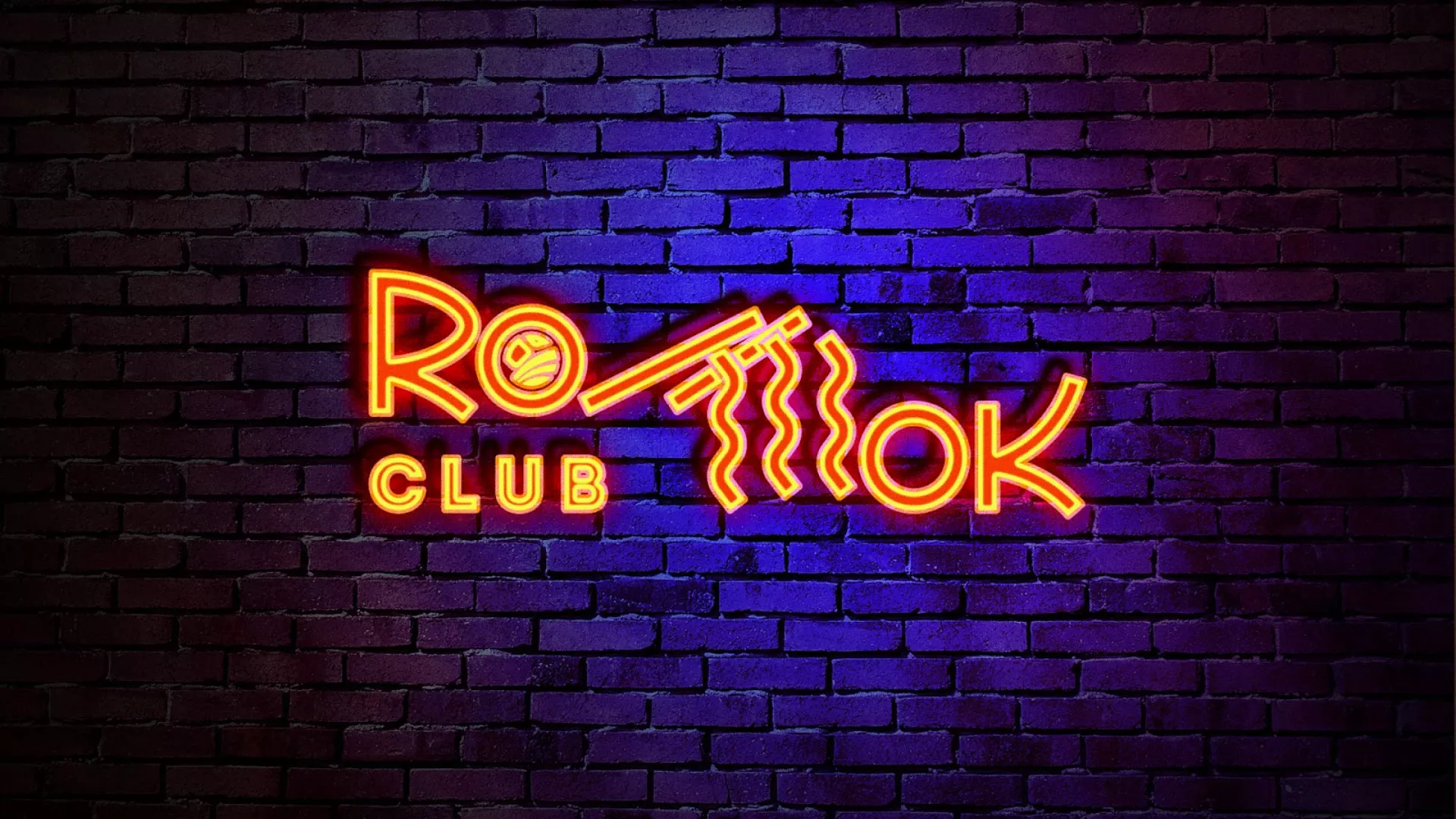 Разработка интерьерной вывески суши-бара «Roll Wok Club» в Истре